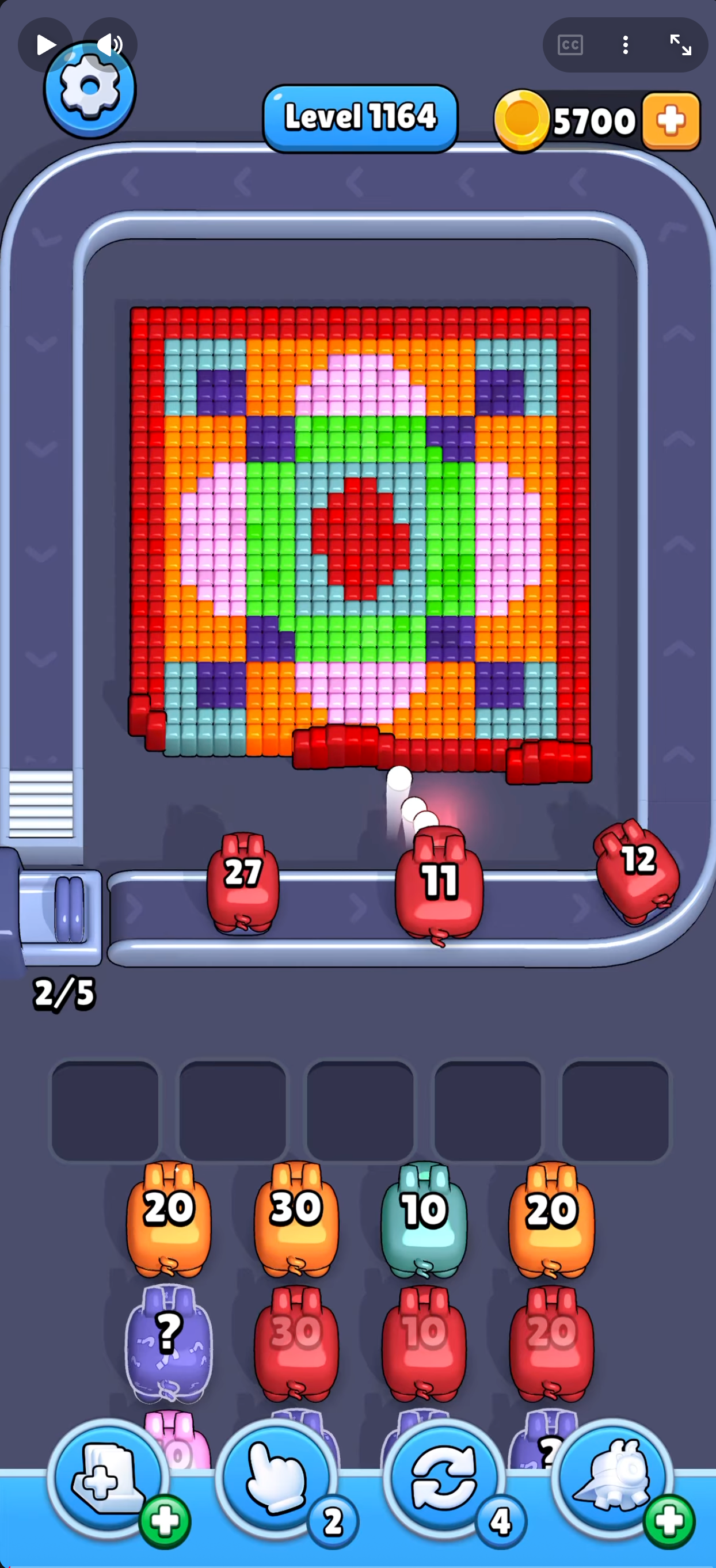 Pixel Flow Level 1164