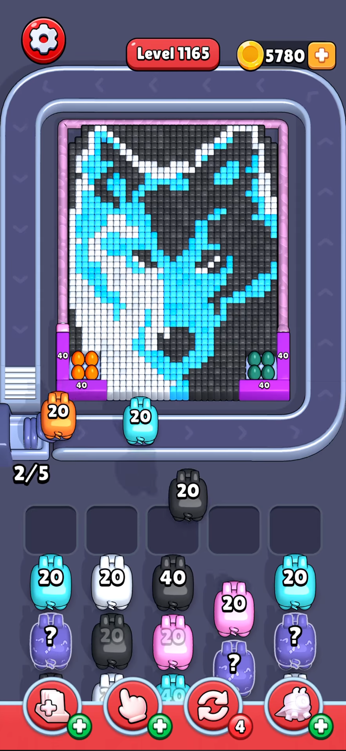 Pixel Flow Level 1165