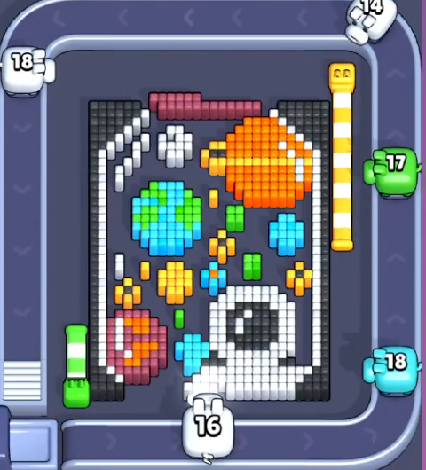 Pixel Flow Level 1242