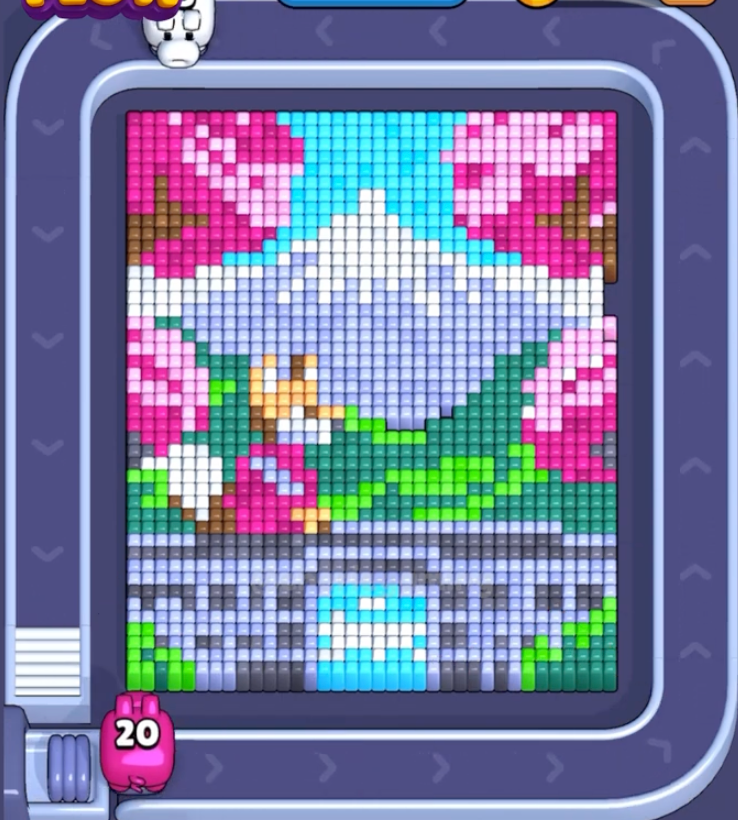 Pixel Flow Level 1564