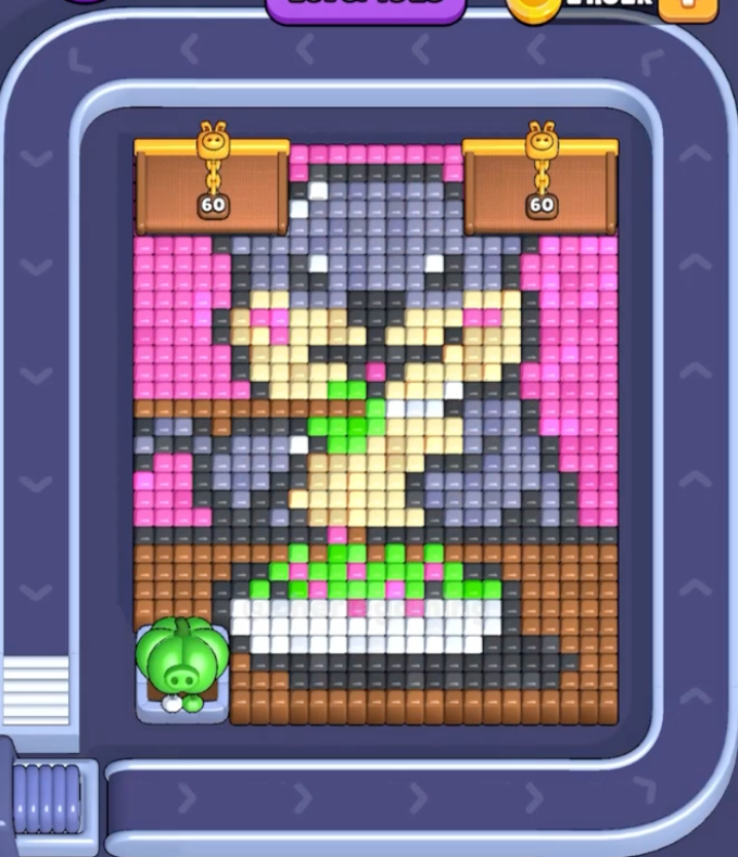 Pixel Flow Level 1925
