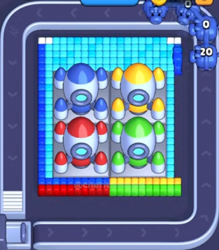 Pixel Flow Level 2001
