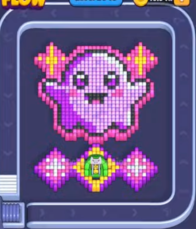 Pixel Flow Level 2043