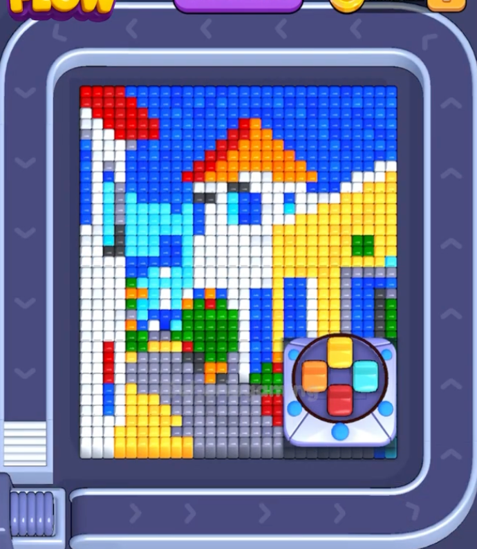 Pixel Flow Level 2045