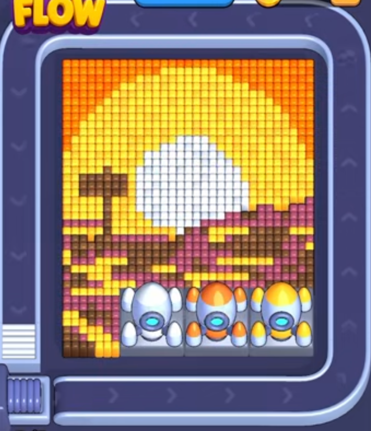 Pixel Flow Level 2081