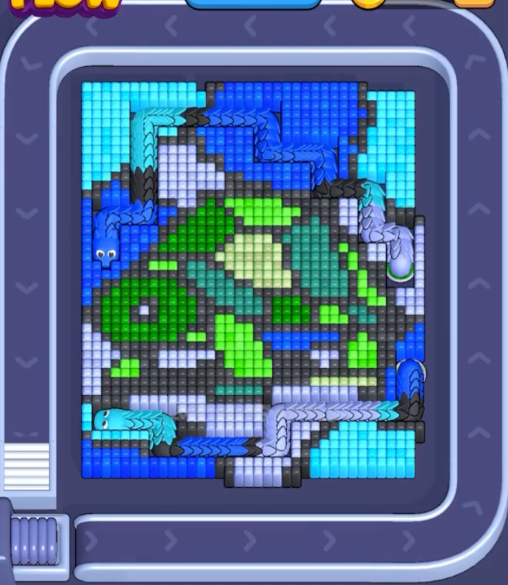 Pixel Flow Level 2082
