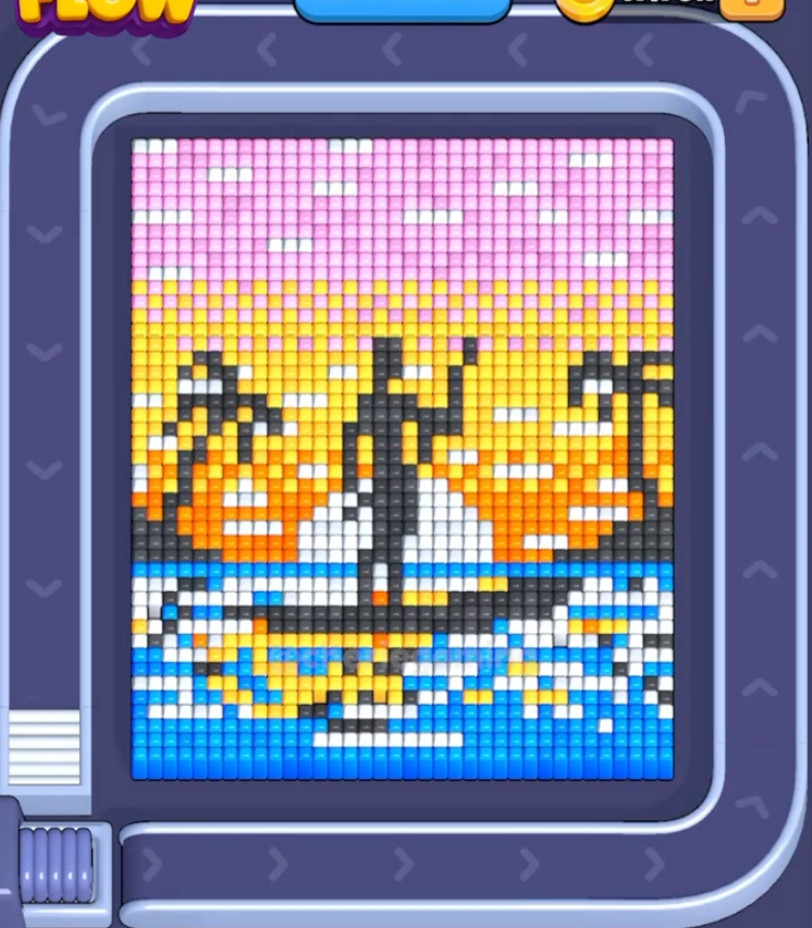 Pixel Flow Level 2084