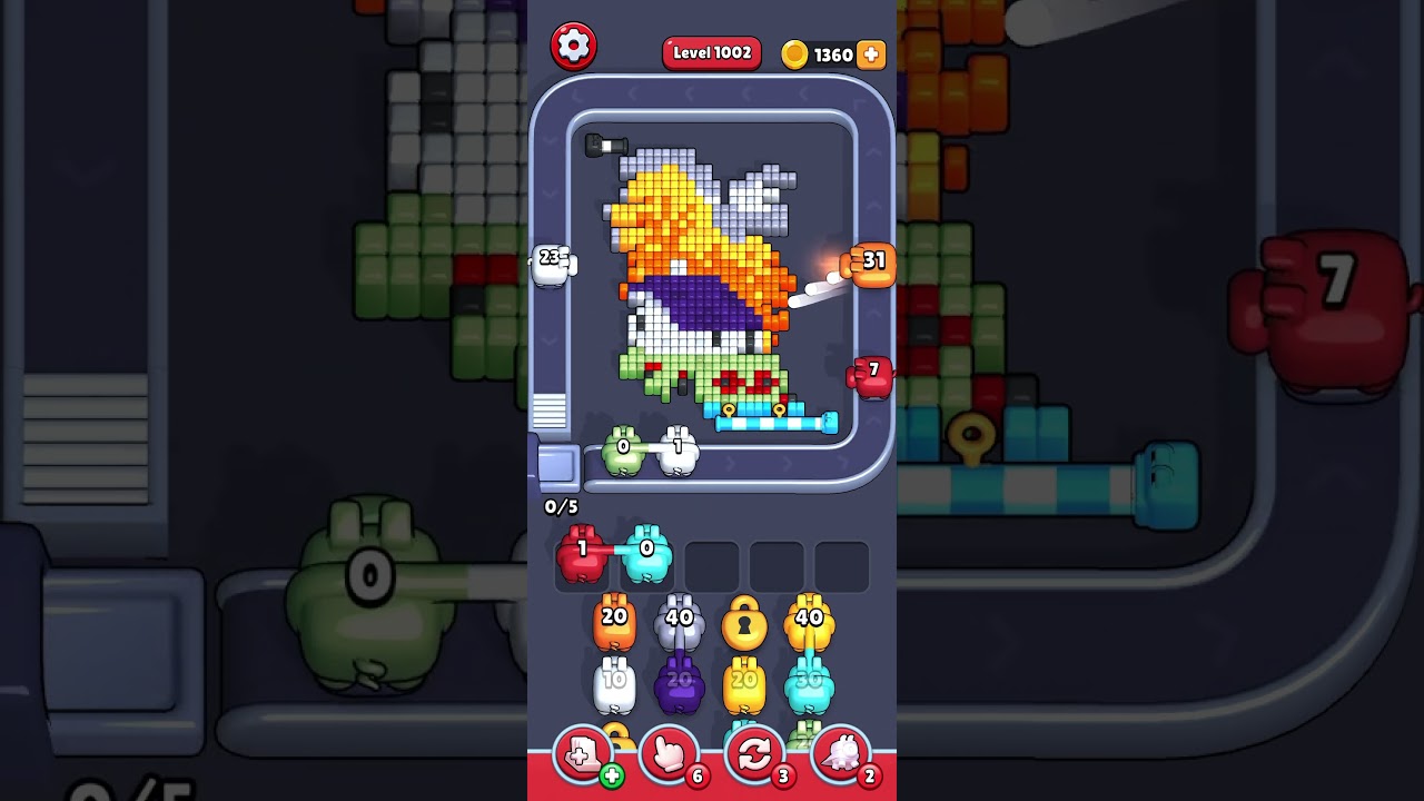 Pixel Flow Level 1002