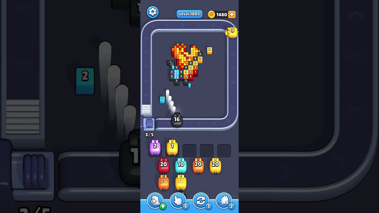 Pixel Flow Level 1005