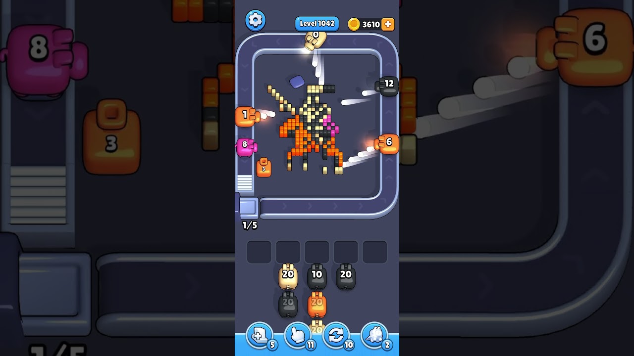 Pixel Flow Level 1042