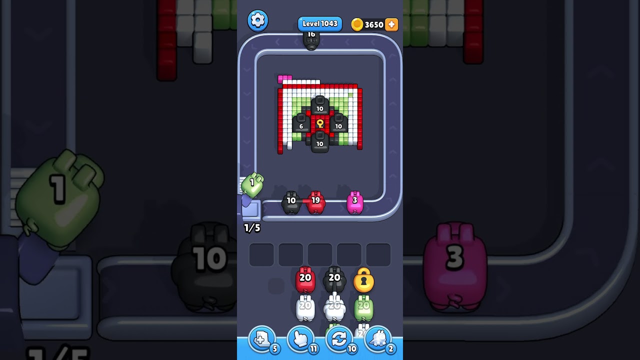 Pixel Flow Level 1043