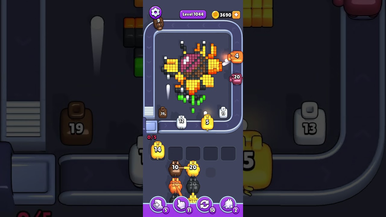 Pixel Flow Level 1044