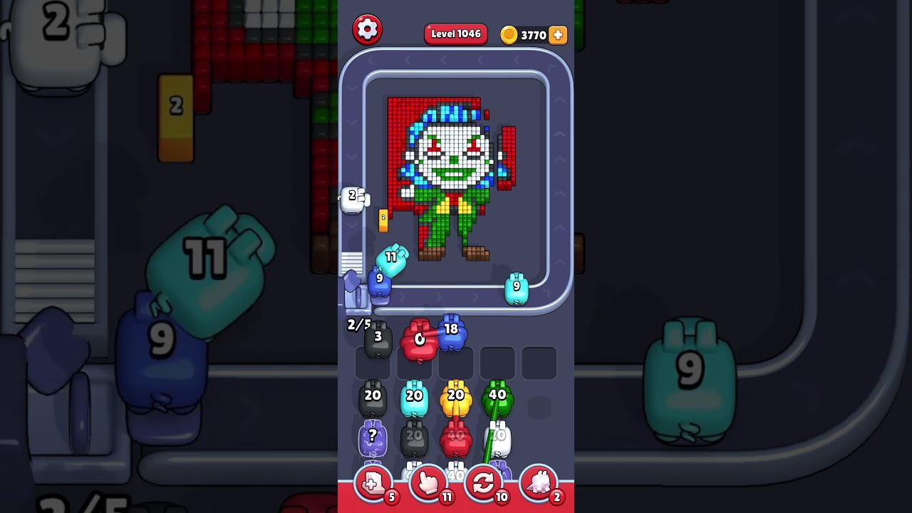 Pixel Flow Level 1046