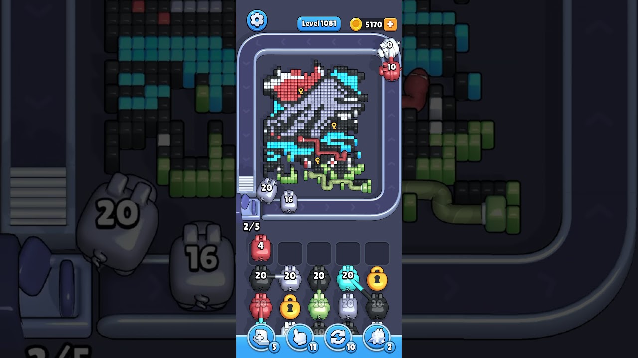 Pixel Flow Level 1081