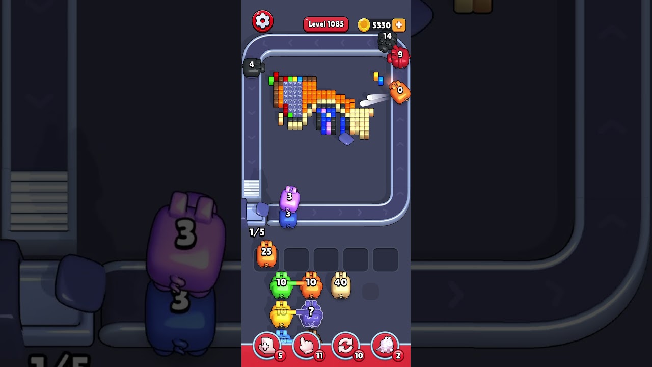 Pixel Flow Level 1085