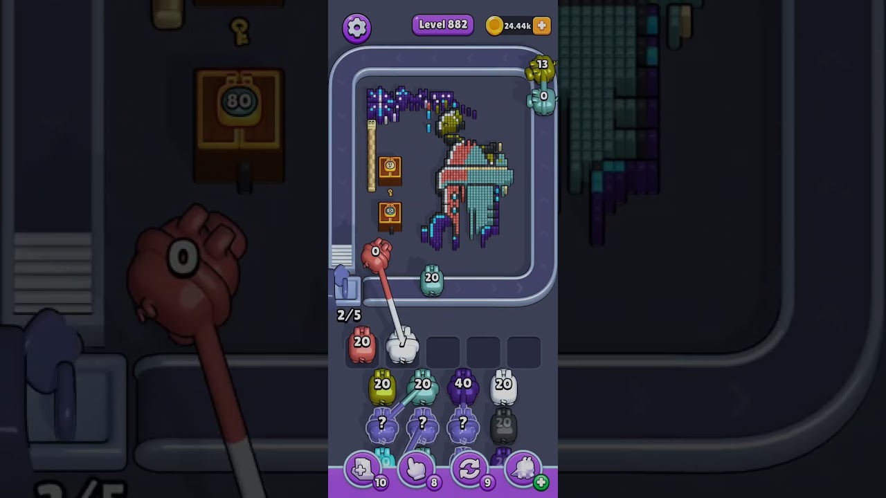 Pixel Flow Level 884