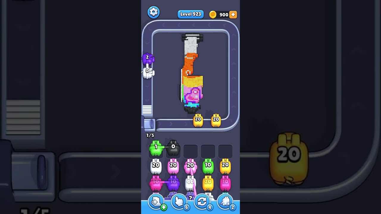 Pixel Flow Level 923