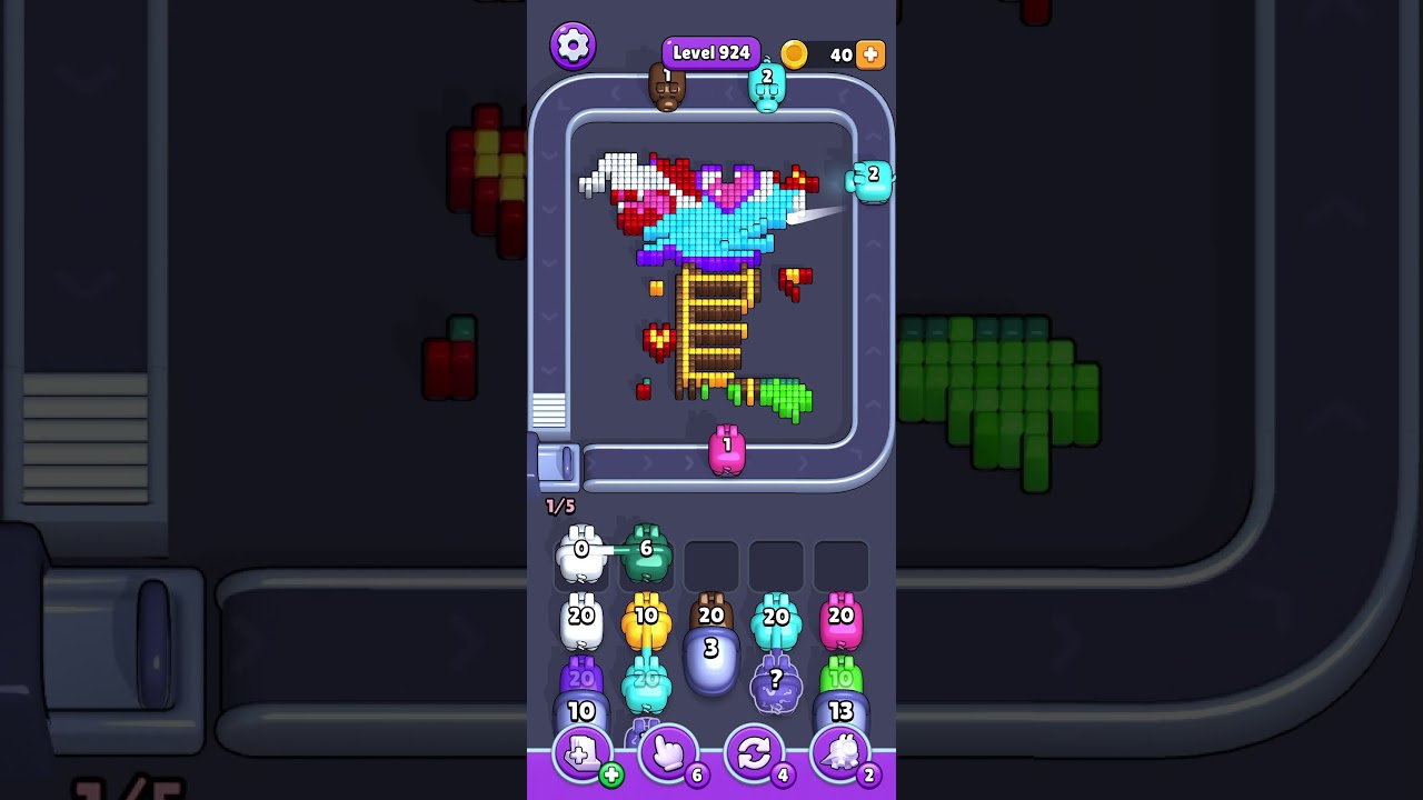 Pixel Flow Level 924