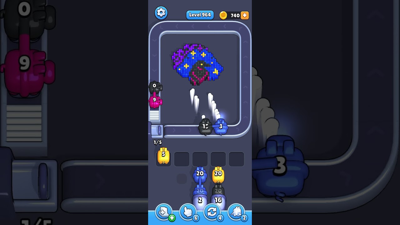 Pixel Flow Level 964