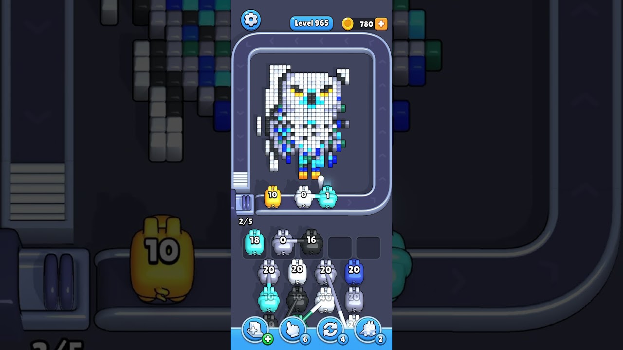 Pixel Flow Level 965